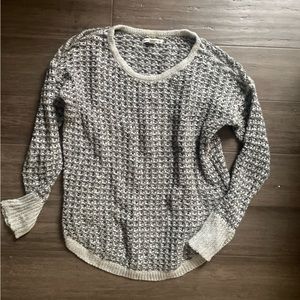 GRAY AE LONG SLEEVE SWEATER XS